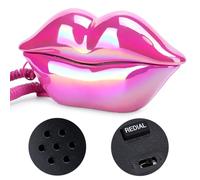 OEBUAFI Atractivo Labio Teléfono Fijo Llamada Clara Soporte Número Almacenamiento para Regalo Sorpresa (Rojo)