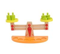 OEBUAFI Balanza de Juguete de Madera para Contar, Juego Educativo de
