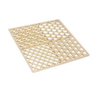 OEBUAFI Bandeja de Cobre para Sellos de Cubitos de Hielo, Moldes de Hielo Modernos para Cócteles, Whisky con Patrones Elegantes, Accesorios de Camarero de 4,3x4,3 Pulgadas (B)