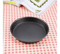 OEBUAFI Bandeja de Pizza Antiadherente de Acero Al Carbono, Molde Redondo de 22,9 Cm para Hornear con Resistencia a Altas Temperaturas, para Pizza, Pastel, Pan
