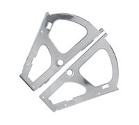 OEBUAFI Bisagras para Gabinete de Zapatos de Acero Inoxidable, 2 Piezas de Accesorios de Repuesto para Cajón Turing Rack con Resistente a la Corrosión y Al óxido, Fácil de Instalar para (una sola