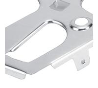 OEBUAFI Bisagras para Gabinete de Zapatos de Acero Inoxidable, 2 Piezas de Accesorios de Repuesto para Cajón Turing Rack con Resistente a la Corrosión y Al óxido, Fácil de Instalar para (Doble capa)