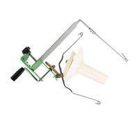 OEBUAFI Bobinadora de Hilo Manual para Tejer Bobinadora Manual de Bolas de Hilo de Acero Inoxidable de 10 Oz Operada a Mano con Guía de y Cortador de para Tejer Hilandero de
