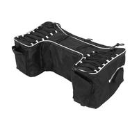 OEBUAFI Bolsa de Almacenamiento Trasera para ATV, Capacidad de 50 litros, | Bolsa de Carga Universal UTV, Alforja Resistente a la Abrasión, Soporte para Equipo Todoterreno, Marco Integrado