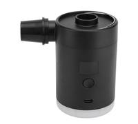 OEBUAFI Bomba Inflable Eléctrica Recargable de 4000 MAh con Luz LED para Inflado/desinflado Rápido, Ideal para Acampar, 3,54 X 2,16 Pulgadas/0,48 LB (Black)