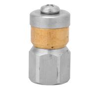 OEBUAFI Boquilla de Limpieza de Alcantarillado, Boquilla de Chorro de Lavadora a Presión de Acero Inoxidable para Tubería Industrial 1/4BSP Hembra