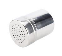 OEBUAFI Botella de Especias de Acero Inoxidable, Tarro de Condimentos de Cocina de Grado Alimenticio con Tapa de Agujeros Pequeños para Almacenamiento de Sal, Pimienta, Chile en Polvo, (M)