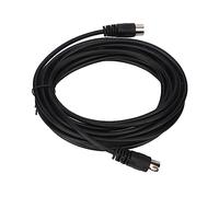 OEBUAFI Cable Adaptador de Sonido Flexible DIN de 8 Pines Macho a Macho con Doble Blindaje para Productos Digitales y Sistemas AV de 5 M