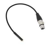 OEBUAFI Cable de Sonido de Micrófono Blindado con Cinta de Cobre Libre de Oxígeno 24 AWG 4N para Blindaje de Ruido Cable Adaptador de Sonido Estéreo de 3,5 Mm para Altavoces, Tabletas