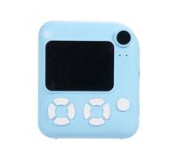 OEBUAFI Cámara de Impresión Instantánea para Niños Captura Divertida Multifuncional Video 1080P para Niños de 3 Años en Adelante Azul con Tarjeta de 32 GB y 5 Rollos de Papel (Blue)