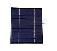 OEBUAFI Cargador Solar Portátil, Cargador de Teléfono con Panel Solar USB de 2,5 W y 5 V con Estabilizador de Voltaje para Camping, Senderismo, Viajes, Kit de Emergencia