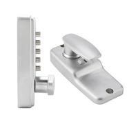 OEBUAFI Cerradura de Combinación de 2 y 8 Dígitos, Cerradura Digital para Gabinete de Aleación de Zinc con Paquete de Tornillos y Manual en Inglés, para Puertas de Oficina, Puerta