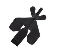 OEBUAFI Cerradura de Puerta Portátil, Seguridad y Privacidad Adicionales, Fácil de Instalar, No Se Necesitan Herramientas, con Acero Inoxidable 304, para Viajes en Casa, Apartamento, (BLACK)