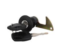 OEBUAFI Cerradura Trasera para Scooter Confiable para Motocicletas, Proteja Sus Pertenencias, Fácil Instalación para Todos los Conductores, Aluminio + Plástico (un gancho largo)