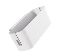 OEBUAFI Cesta de Almacenamiento Junto a la Cama, Organizador Colgante con Múltiples Bolsillos para Litera de Dormitorio, Caja de Almacenamiento ABS de Instalación Gratuita para (White)