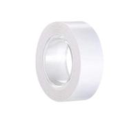 OEBUAFI Cinta Adhesiva Transparente Doble Cara, 500cm X 1.6cm, Invisible Antideslizante con Adhesivo Hipoalergénico para Vestidos de Novia y Trajes (WHITE)