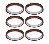 OEBUAFI Cinta de Transferencia de Calor Cinta Térmica de Poliimida Paquete de 6 1 Cm para Prensado en Caliente y Sublimación, Resistencia de 158 °F a 680 °F, Extracción Gratuita, para Tazas,