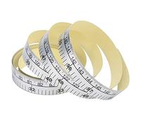 OEBUAFI Cinta Métrica Adhesiva, Regla Flexible con Adhesivo Permanente para Coser, Sastrería, Cintura, Bancos de Trabajo, Paredes, a Prueba de Polvo, Impermeable