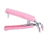 OEBUAFI Clip Anticalor de Acero Inoxidable, Pinzas Multiusos para Sartenes, Abrazadera para Platos, Clip para Tazón con Mango de Resorte para Levantar Tazones Calientes, Platos y (K1050#A rosa)