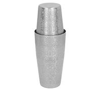 OEBUAFI Coctelera Boston Shaker Set Coctelera de Barra de Acero Inoxidable 304 con Diseño Grabado Apto para Lavavajillas para Mojito Margarita Whisky Old Fashioned
