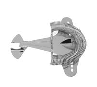 OEBUAFI Colador de Cócteles con Forma de Avión de Combate Hawthorne, Colador de Acero Inoxidable con Filtro Fino para Bartenders Profesionales y Uso doméstico. (SILVER)