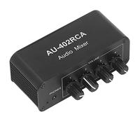 OEBUAFI Conmutador de Audio Bidireccional, Reducción de Ruido de Alta Frecuencia, Selector Divisor para de Sonido Estéreo, Entretenimiento en el Hogar