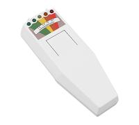 OEBUAFI Contador Geiger Detector de Radiación Alarma Versátil y Fácil de Usar para Manual en Inglés (WHITE)