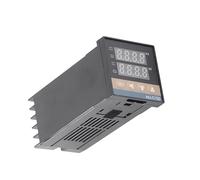 OEBUAFI Controlador de Temperatura PID REXC100 Termostato de Sobreimpulso Pequeño para Embalaje/horno 30-85%PH