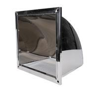 OEBUAFI Cubierta de Ventilación de Acero Inoxidable 304 Campana de Escape a Prueba de Lluvia Tapa de Ventilación Exterior a Prueba de Viento con Flujo de Aire Grande Antioxidante para