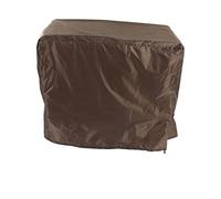 OEBUAFI Cubierta Impermeable para Carro Enfriador, Protector Solar a Prueba de Polvo, Fácil de Limpiar para Camión Refrigerado de Empuje Manual (Café)