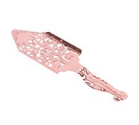 OEBUAFI Cuchara de Filtro de Absenta, Colador Hueco de Acero Inoxidable, Herramienta para Cubos de Azúcar, Accesorio de Coctelería de Ajenjo (Oro rosa)
