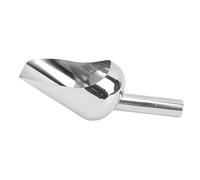 OEBUAFI Cuchara de Hielo de Acero Inoxidable, Pala de Cocina Multiusos de Gran Capacidad con Ergonómico, para Harina, café, Arroz, Barra, Fiesta de Buffet (Diámetro pequeño: 28 mm/1,1 pulgadas)