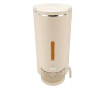 OEBUAFI Dispensador de Arroz, Recipiente de Almacenamiento Hermético Sellado de Plástico de Grado Alimenticio para Arroz y Granos Pequeños con Escala y Diseño Transparentes (Talla grande)