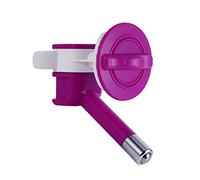 OEBUAFI Dispensador de Fuente de Agua para Mascotas de 3 Colores, Bebedero Colgante para Perro Gato, Boquilla con Salida de Acero Inoxidable, Boquilla de Bola Flexible a Prueba de Fugas, Fácil de