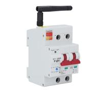 OEBUAFI Disyuntor WiFi con Control por Voz con Bloqueo de Seguridad para una Fácil Gestión de Energía Disyuntor Inteligente 2P para Entusiastas del Bricolaje (63A)