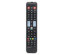 OEBUAFI Durable 2PCS Control Remoto de Botón Grande para Televisores Fácil Operación Material ABS Liviano Familia Adecuada
