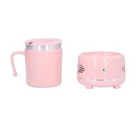 OEBUAFI Enfriador de Tazas Eléctrico Control Fácil para Fiestas Turismo en la Playa Regalo Ideal Calefacción de Enfriamiento Rápido Calentador de Tazas de Escritorio para Bebidas Vino Cerveza (Pink)