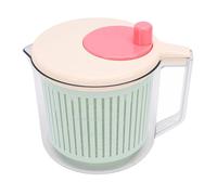 OEBUAFI Ensalada Eléctrica Spinner Lavadora de Lechuga Secador de Verduras 4L Gran Capacidad USB Recargable Tipo-C Desmontable Grado Alimenticio PP Gadget de Cocina para Verduras Hierbas (estilo 1)
