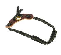 OEBUAFI Eslinga de Muñeca con de Tiro con de Cordón Trenzado Ajustable para Compuesto, Material Duradero, Posición Vertical, para Caza y Tiro Al Blanco