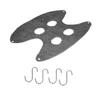 OEBUAFI Eslinga para el Cuidado de Mascotas, Cómoda Hamaca para Cortar Uñas, Ayudante para Bañarse, Lavarse y Más, Adecuada para Gatos y Perros, Pelusa de 7x2,7 Pulgadas (Grey)
