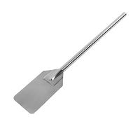 OEBUAFI Espátula para Mezclar Ultralarga, Espátula de Cocina de Acero Inoxidable con Ergonómico, Herramienta de Agitación Multifuncional para Cocinar en el Restaurante en Casa (gobernar)