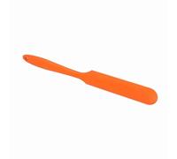 OEBUAFI Espátula para Raspar Pasteles de Silicona, Herramienta para Mezclar Crema y Mantequilla con Silicona Suave de Grado Alimenticio para Hornear Pasteles en Casa o para Uso Profesional (ORANGE)