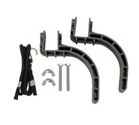 OEBUAFI Estribos de Escalada Ergonómicos de Plástico para Trepar árboles, con Mecanismo de Bloqueo Seguro Que Facilita el Ascenso y Descenso. (Grey)
