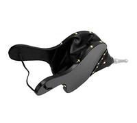 OEBUAFI Fuelle para Chimenea, Soplador de Aire de Madera Manual para Barbacoa, Chimenea de Camping, Herramientas contra Incendios con Cuero PU Resistente Al Calor y de Madera (tubo de plata)