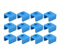 OEBUAFI Fundas Económicas de Silicona para Impresora 3D MK7/8/9, 12 Uds., Práctica Funda Extrusora para Entusiastas de la Impresión 3D