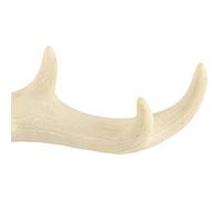 OEBUAFI Gancho de Pared de Ciervo, Soporte Decorativo para Colgar en la Pared con Perchas con Forma de Cerradura para Colgar Abrigo, Sombrero, Bolso, Accesorios para Llaveros (Beige)