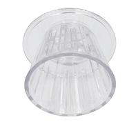 OEBUAFI Gotero de café de Base Plana, Embudo de Preparación de Cama Plana Ancha con Taza de Filtro Desmontable para una Extracción Uniforme, Hecho de Material de PC Resistente