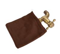 OEBUAFI Grifo de Latón Vintage, Grifo de Fregadero de Cocina de una Sola Manija Montado en la Pared de Latón Macizo con Válvula Central de para Fregona de Baño y Piscina (de piscina fregona