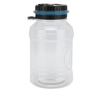 OEBUAFI Hucha Digital con Monedas de Euro con Cerradura, Pantalla LCD, Tarro para Contar Dinero, Caja Contadora de Monedas de Euro de Material ABS para Niños, Capacidad Transparente de 1,8 L