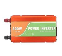 OEBUAFI Inversor de Energía Solar Compacto para Coche, Onda Sinusoidal Pura de 300W, para Carga de Dispositivos Pequeños, Aluminio, 220V (24V)